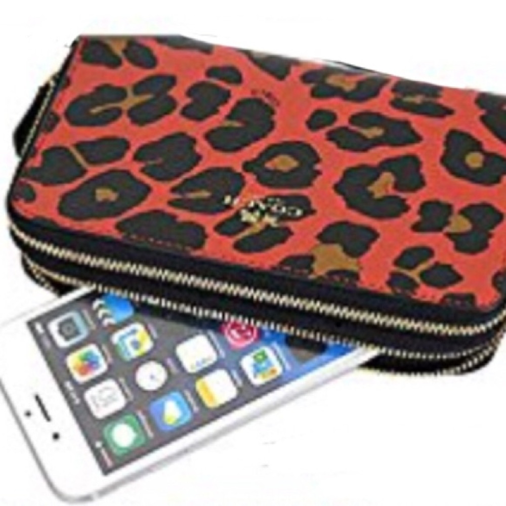 COUCH DOUBLE ZIP PHONE WALLET - Picture 2 of 6